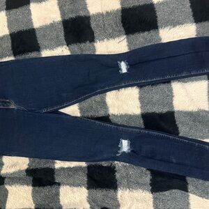 Hollister Dark Blue Super Skinny Jeans